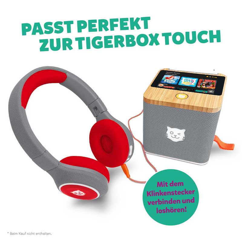 Jetzt gibt’s was auf die Ohren! Tigerbuddies Kopfhörer